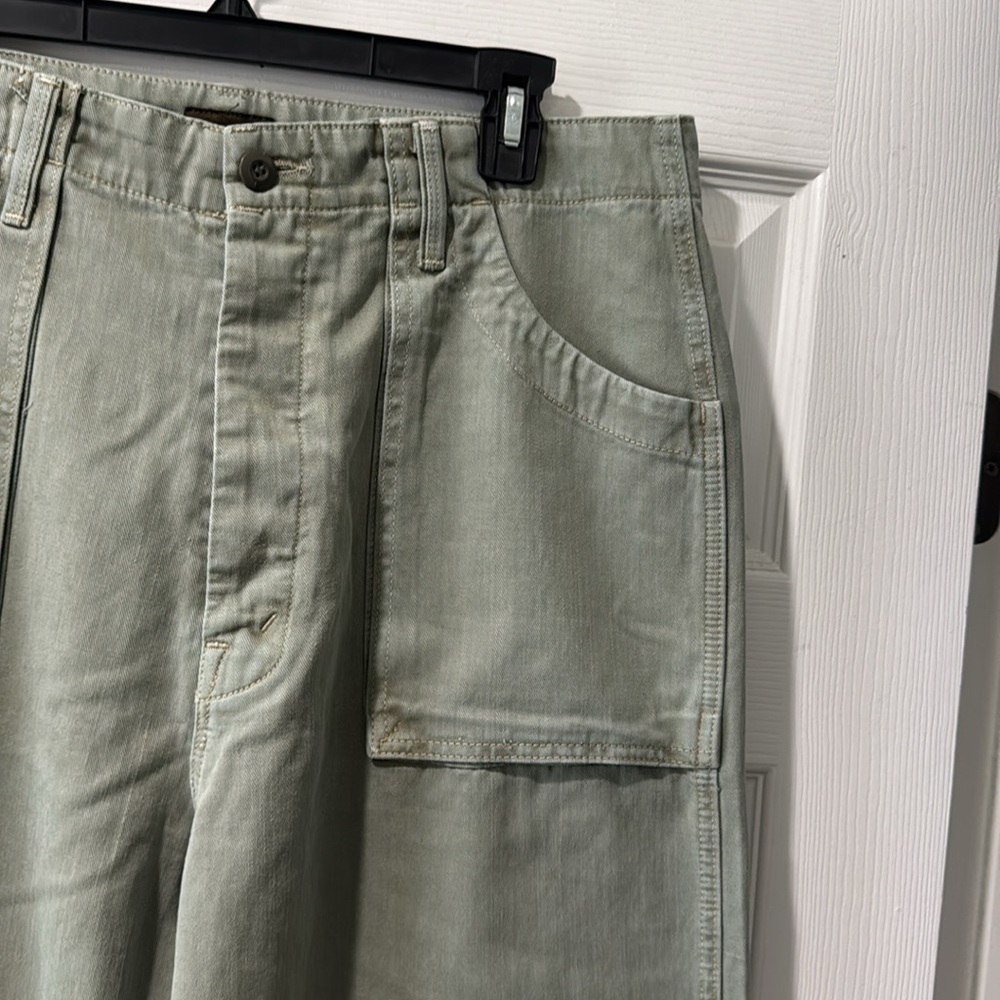 MOTHER The Patch Pocket Wide Leg Jeans - Picture 5 of 14